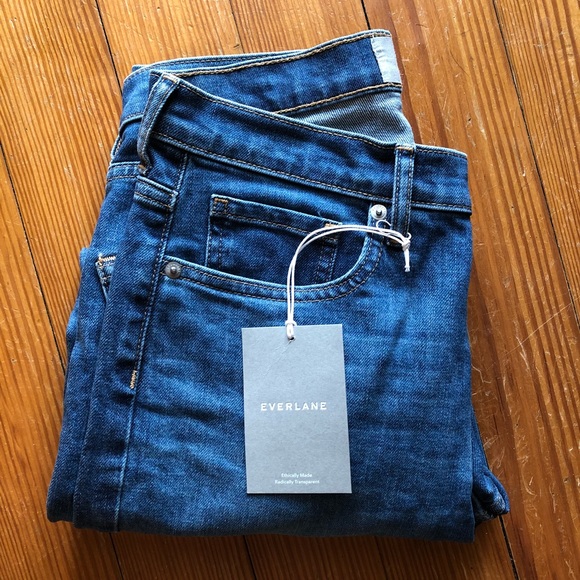 Sold NWT Everlane Highrise skinny  blue jean28 - Picture 5 of 8